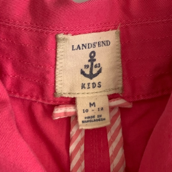 Lands' End Kids Jacket-Girls Medium-10/12 - Picture 2 of 9